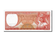 Banknote, Suriname, 10 Gulden, 1963, 1963-09-01, KM:121, UNC(65-70)