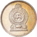 Moeda, Sri Lanka, 25 Cents, 1975