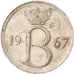 Coin, Belgium, 25 Centimes, 1967