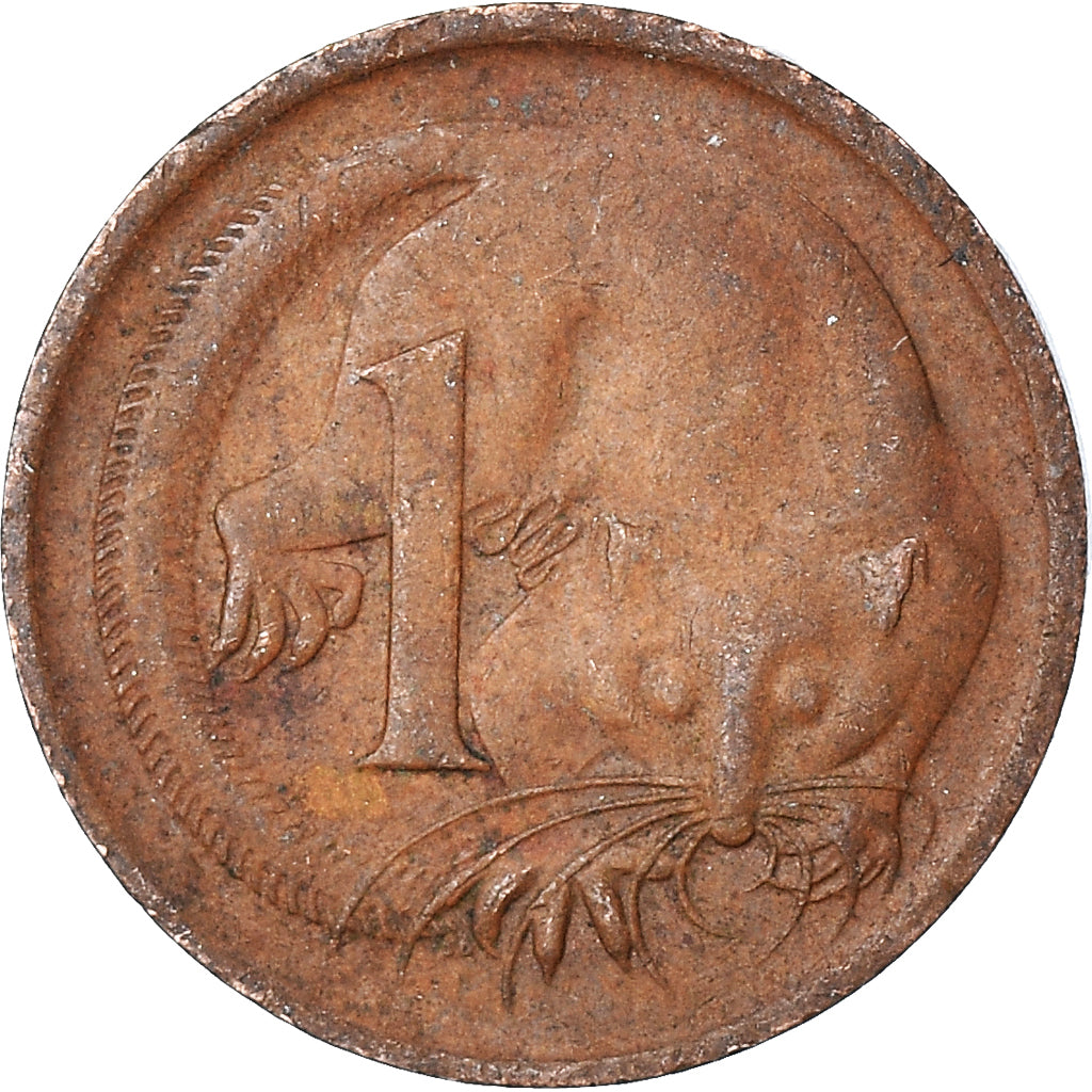 Munten, Australië, Cent, 1975