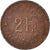 Coin, Belgian Congo, 2 Francs, 1947