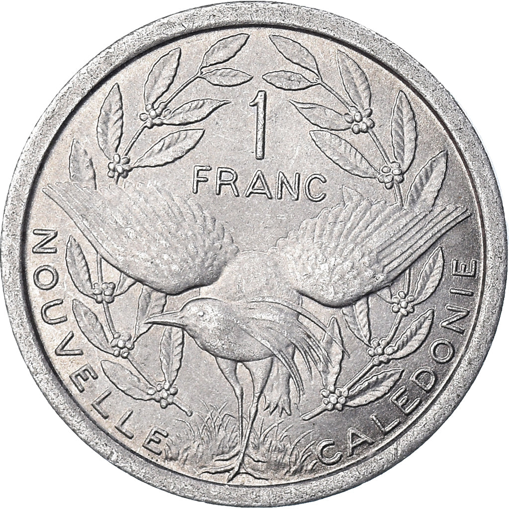 Coin, New Caledonia, Franc, 1977