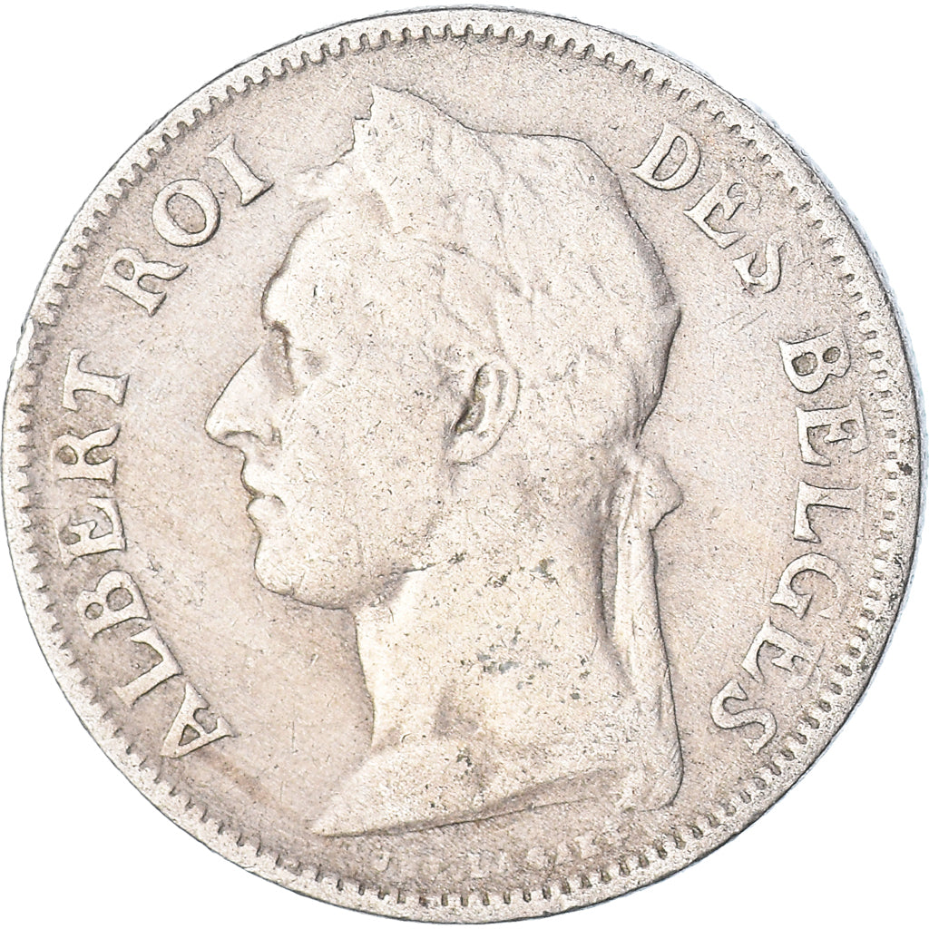 Moneta, Kongo Belgijskie, 50 Centimes, 1926