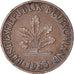 Monnaie, République fédérale allemande, 2 Pfennig, 1963