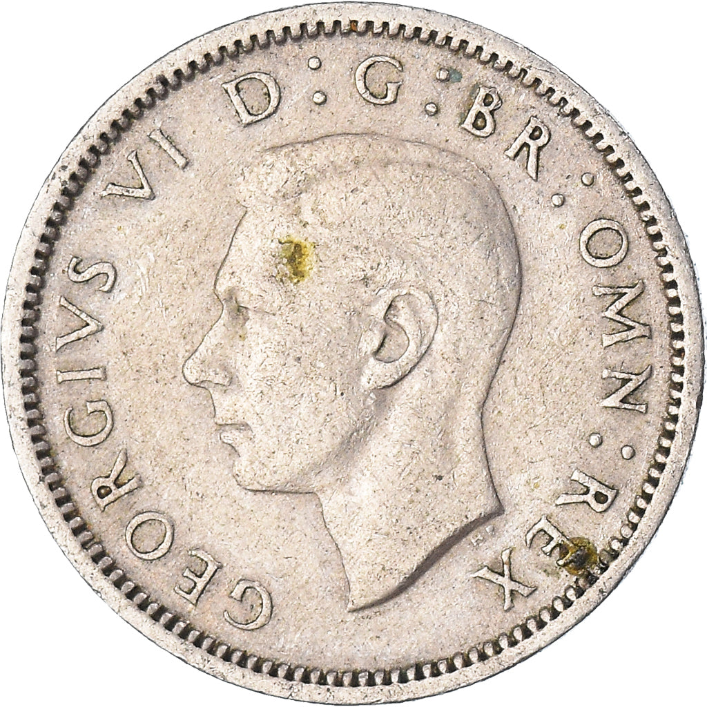 Münze, Großbritannien, 6 Pence, 1950