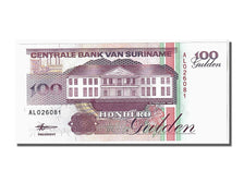 Banknote, Suriname, 100 Gulden, 1998, 1998-02-10, UNC(65-70)