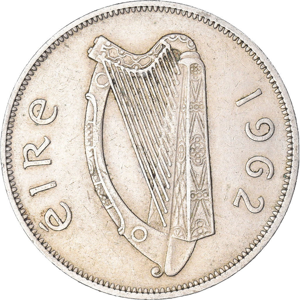 Coin, IRELAND REPUBLIC, 1/2 Crown, 1962