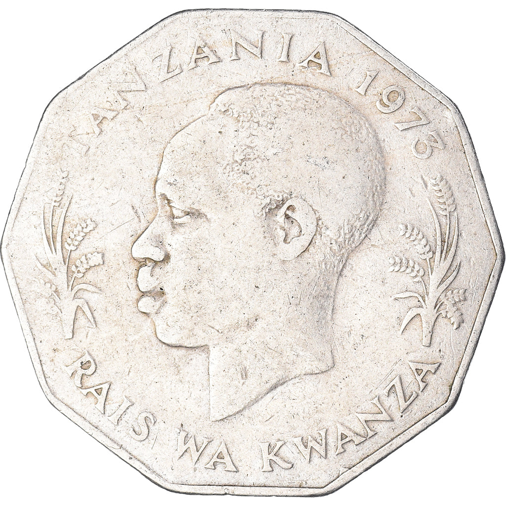 Monnaie, Tanzanie, 5 Shilingi, 1973