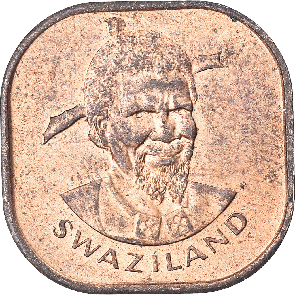 Münze, Swaziland, 2 Cents, 1975