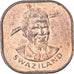 Moneta, Swaziland, 2 Cents, 1975