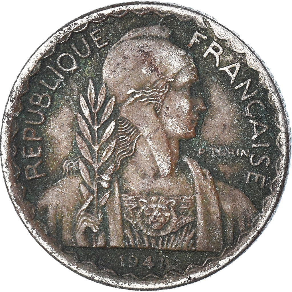 Moneta, INDOCINA FRANCESE, 10 Cents, 1941