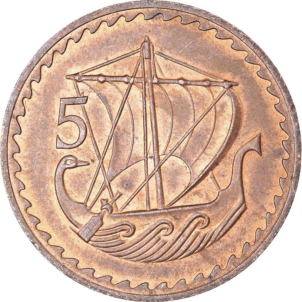 Coin, Cyprus, 5 Mils, 1963