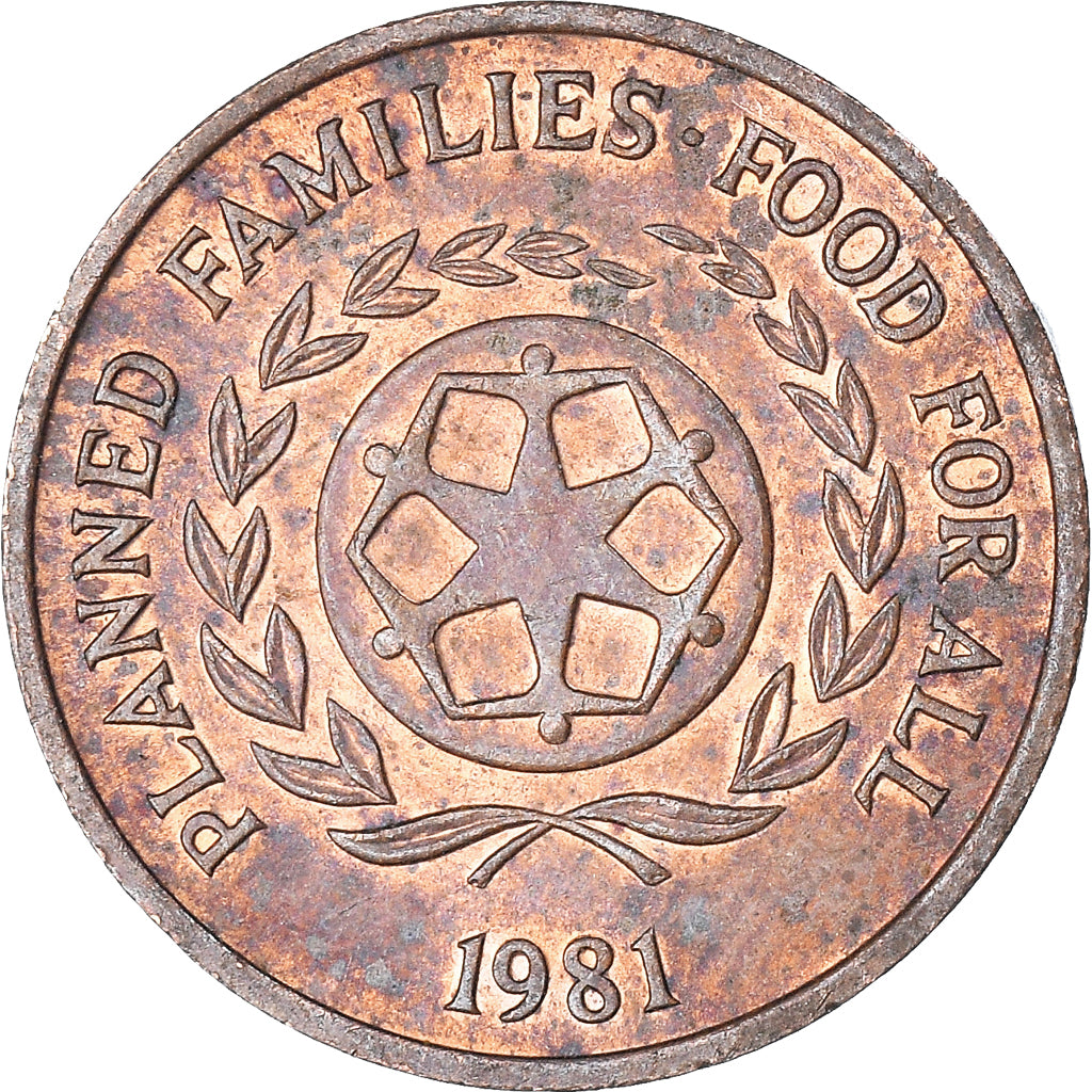 Moneda, Tonga, 2 Seniti, 1981