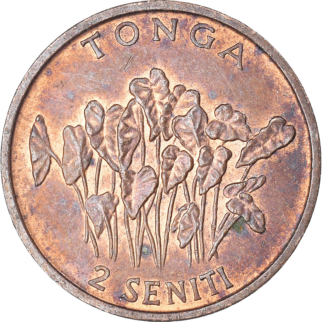 Moneda, Tonga, 2 Seniti, 1981
