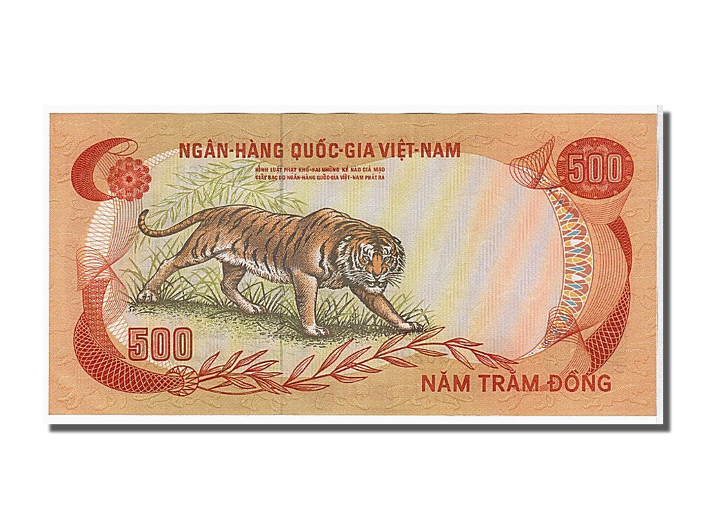 Banknote, South Viet Nam, 500 Dông, 1972, KM:33a, UNC(65-70)