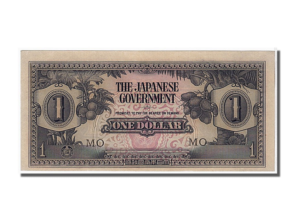Malesia, 1 Dollar, 1942, KM:M5c, FDS