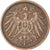 Monnaie, Empire allemand, 2 Pfennig, 1908