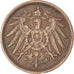 Monnaie, Empire allemand, 2 Pfennig, 1908