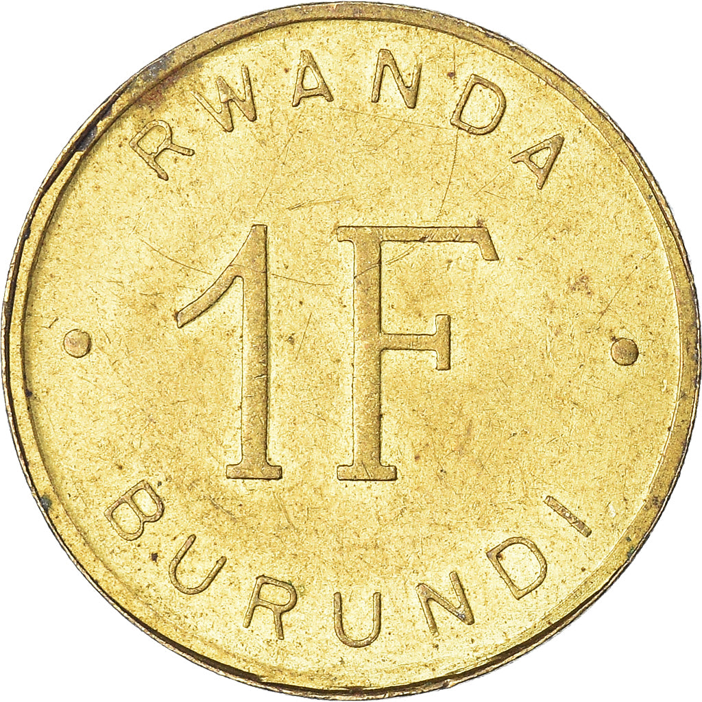 Moneda, Ruanda, Franc, 1961