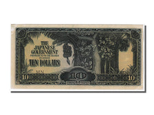 Geldschein, MALAYA, 10 Dollars, 1942, UNZ
