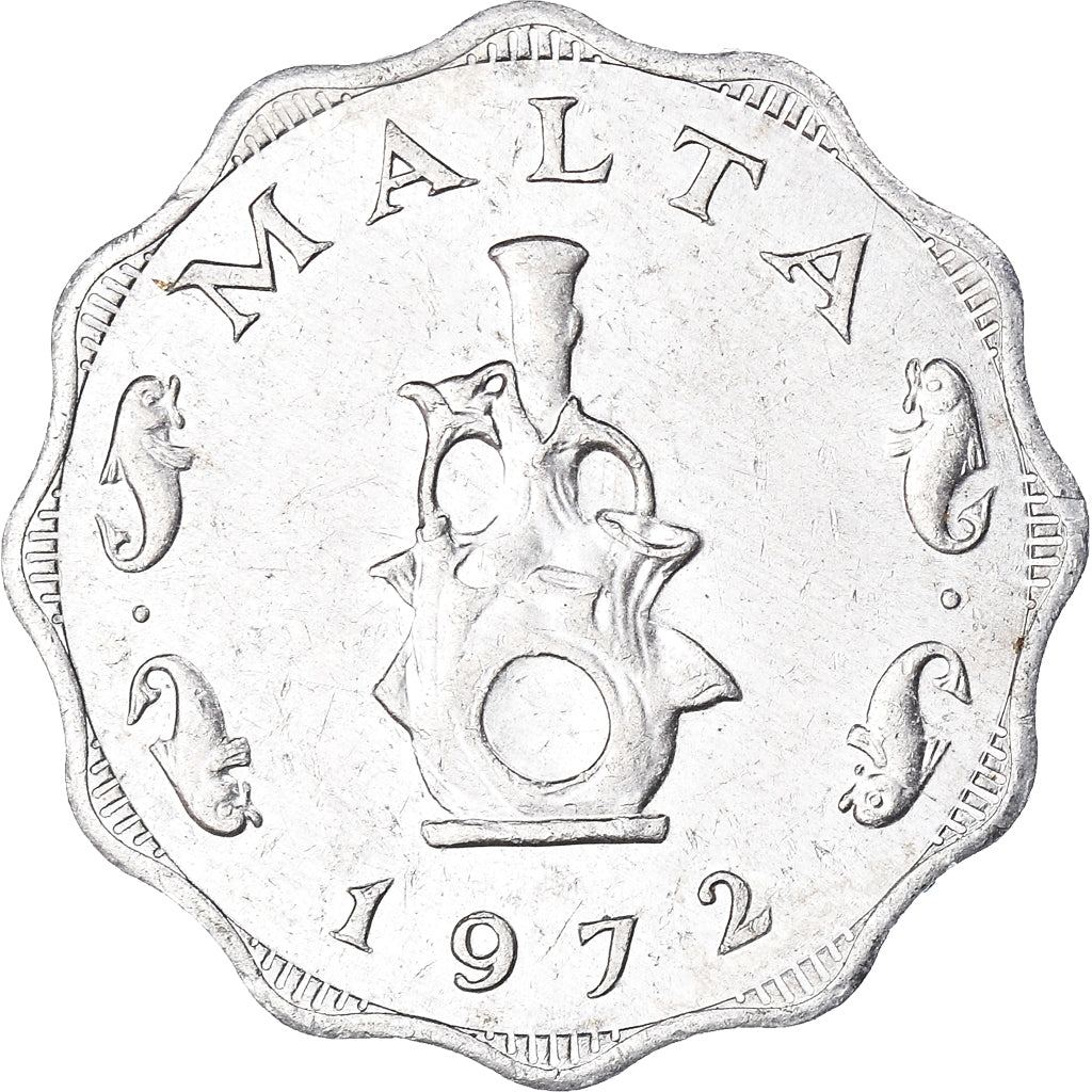 Monnaie, Malte, 5 Mils, 1972