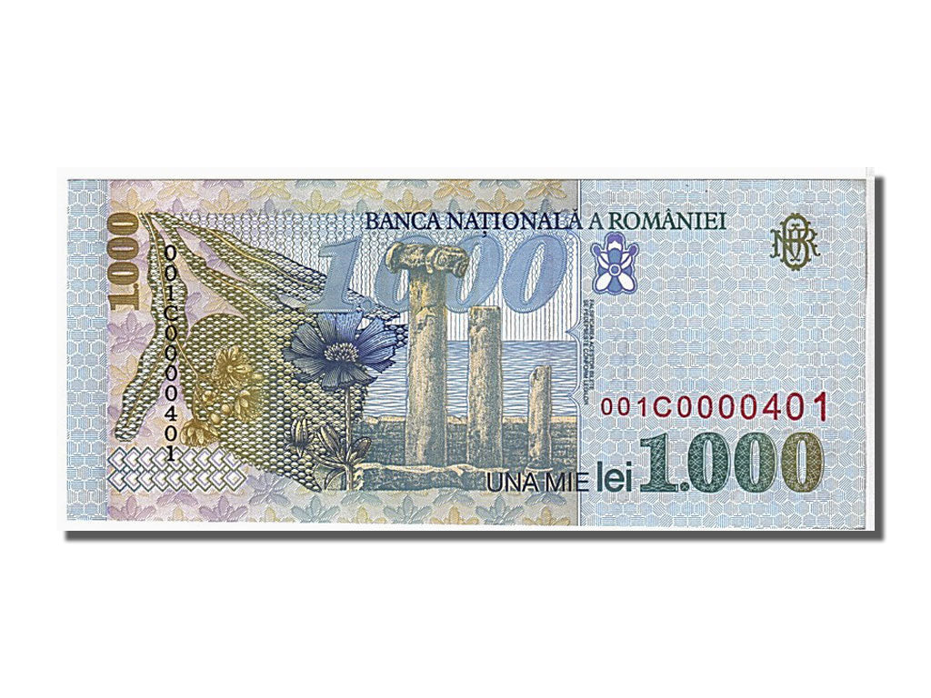 Banconote, Romania, 1000 Lei, 1998, KM:106, FDS