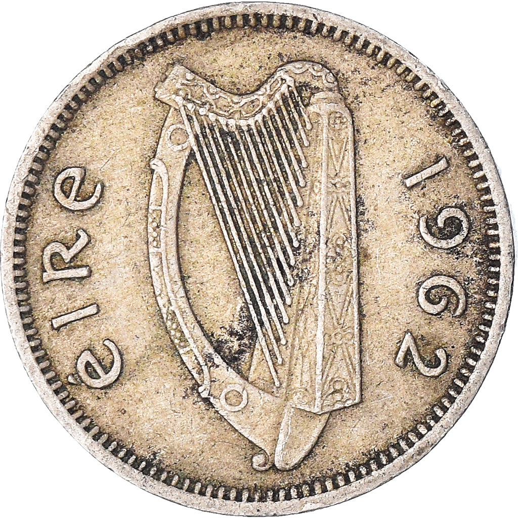 Munten, REPUBLIEK IERLAND, 3 Pence, 1962