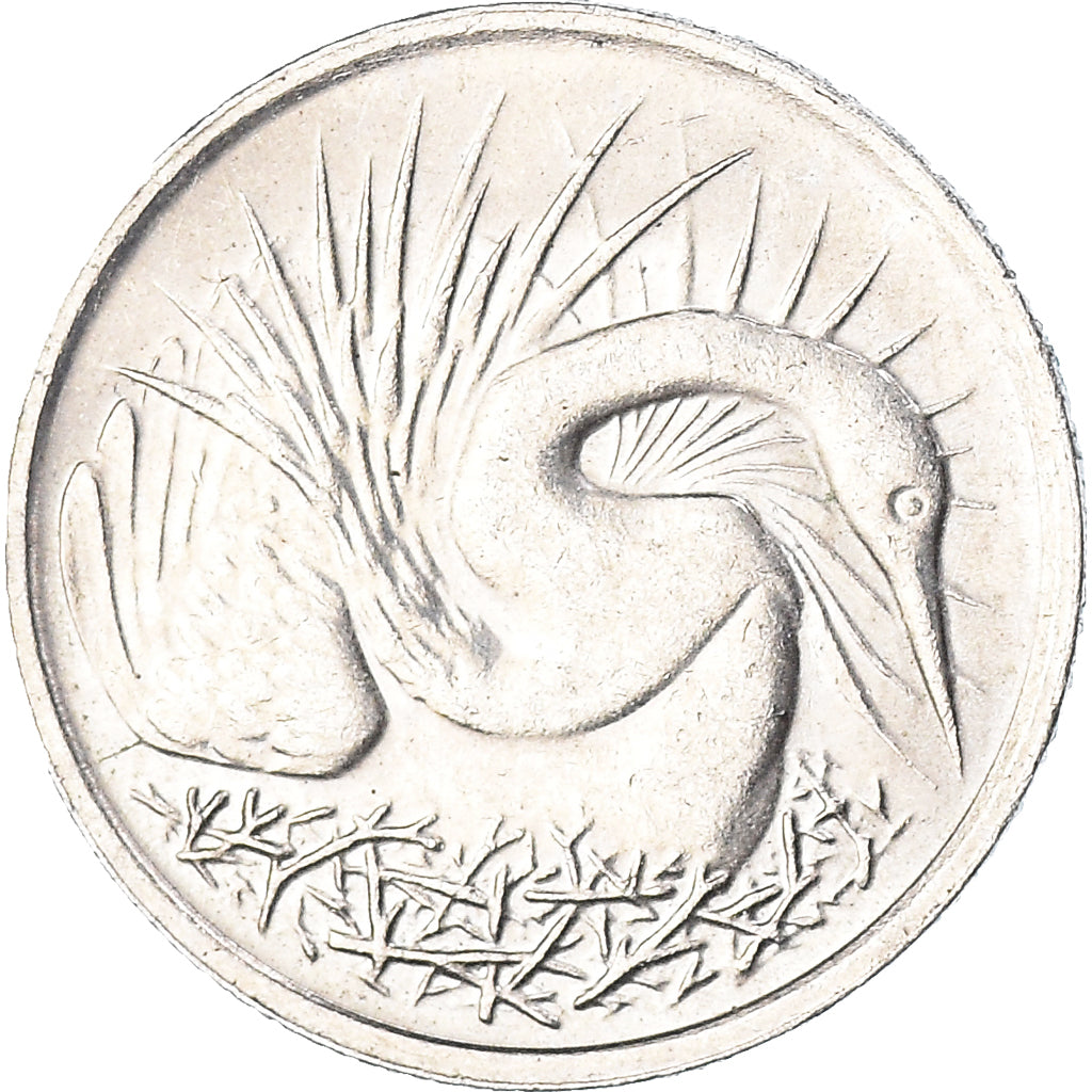 Moneta, Singapur, 5 Cents, 1980