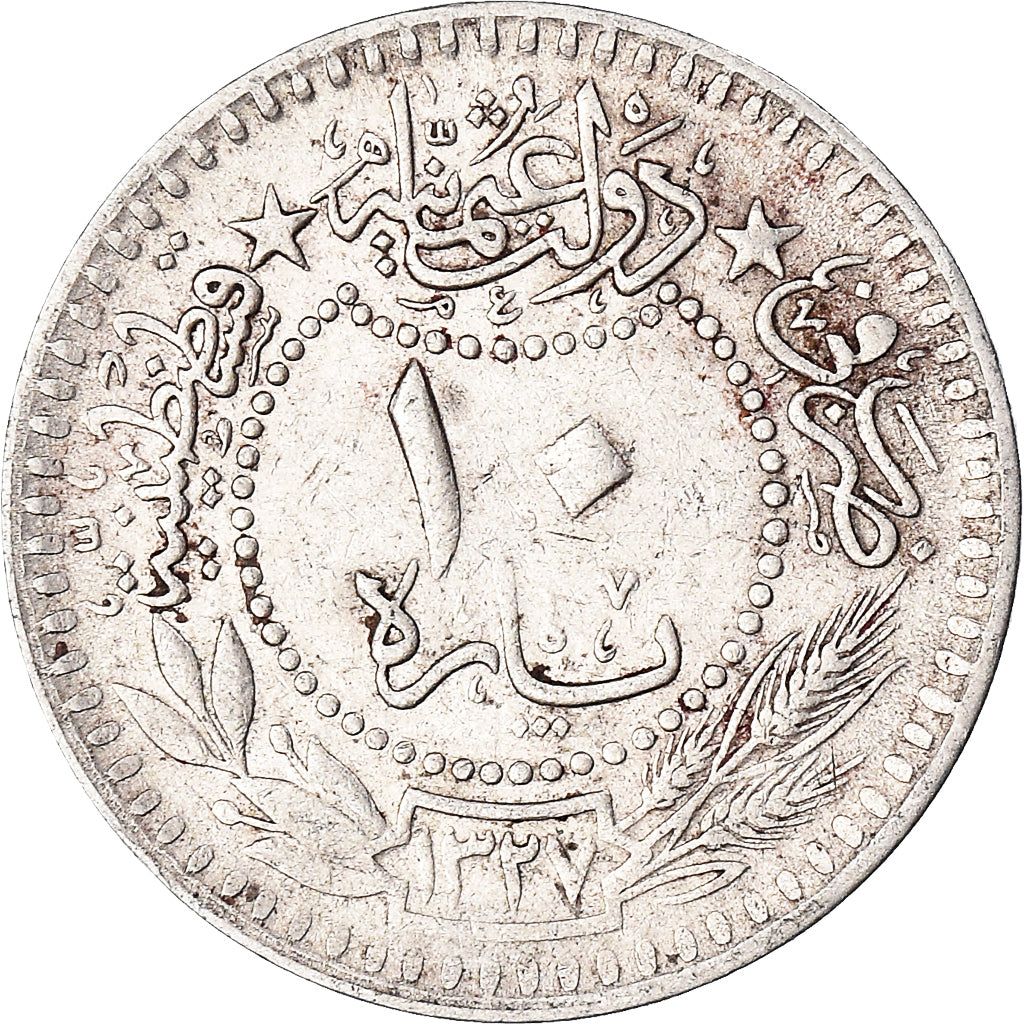 Monnaie, Turquie, 10 Para, 1327