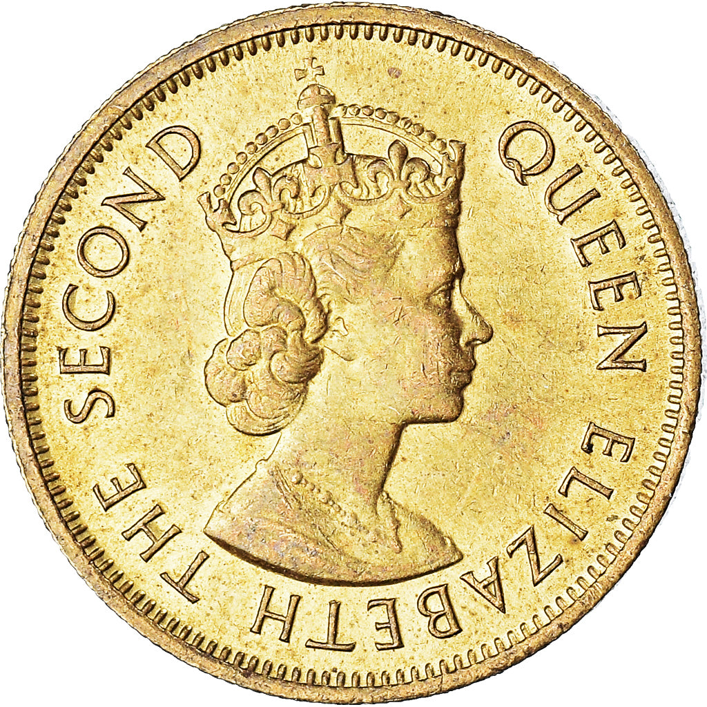 Moeda, Hong Kong, 10 Cents, 1979