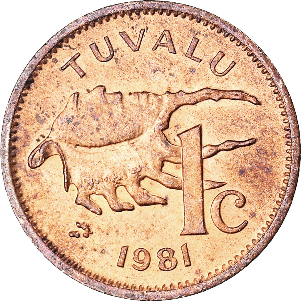 Munten, Tuvalu, Cent, 1981