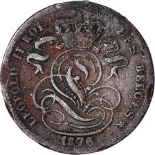 Monnaie, Belgique, Centime, 1876