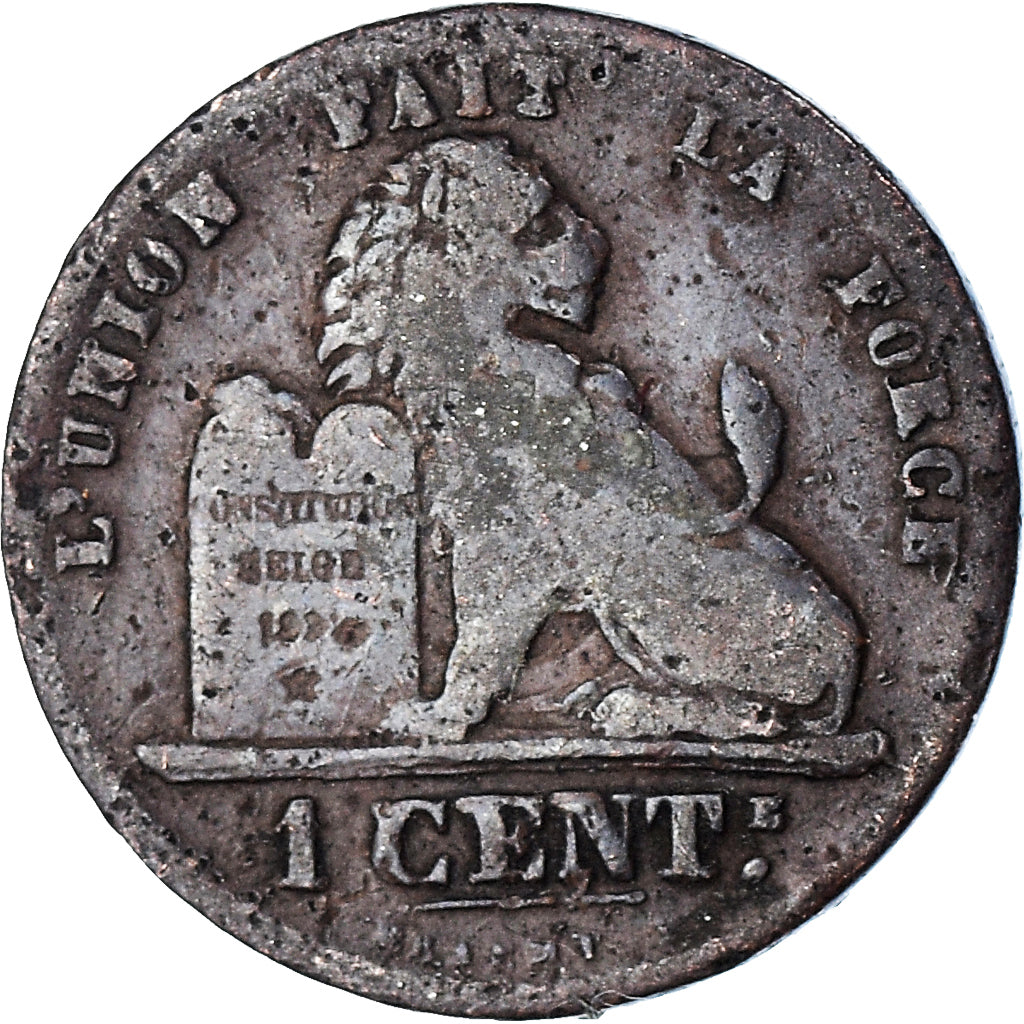 Monnaie, Belgique, Centime, 1876