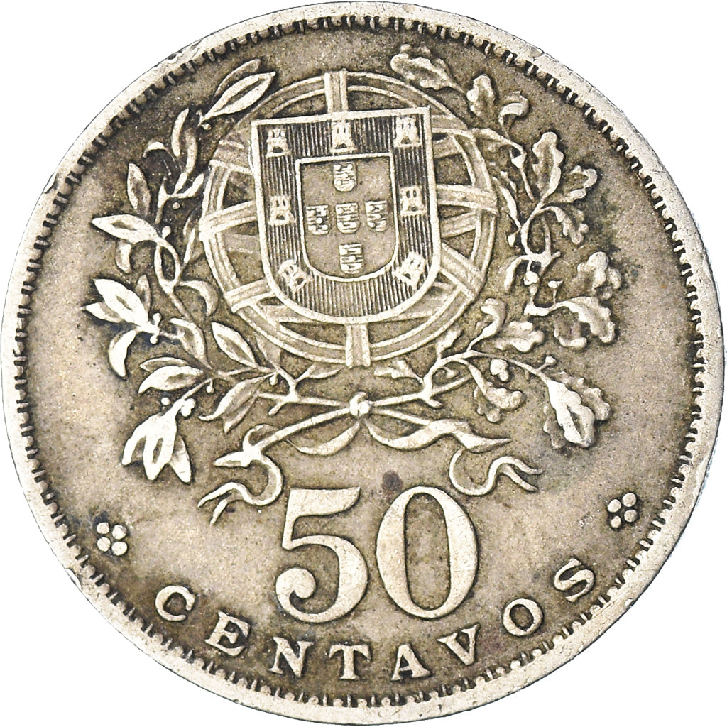 Coin, Portugal, 50 Centavos, 1959