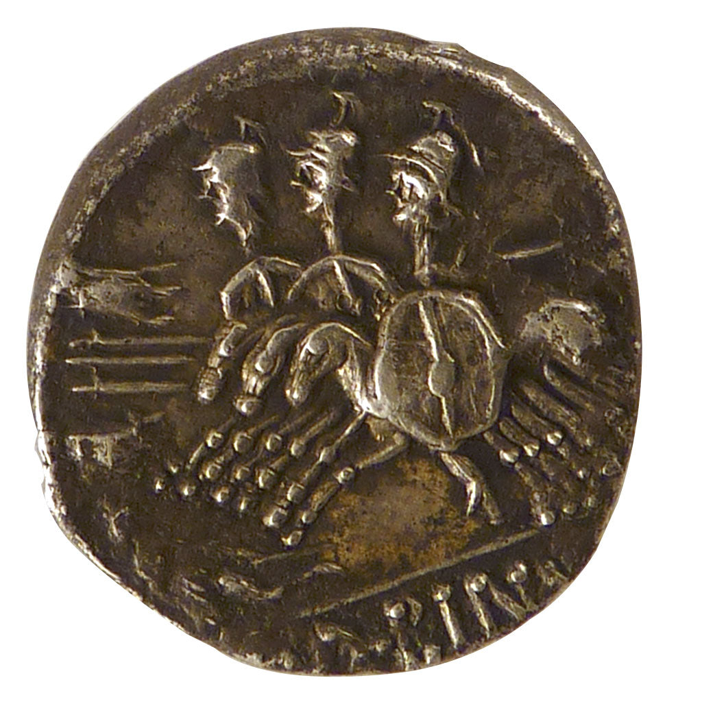Denarius, AU(50-53), Silver, 3.90