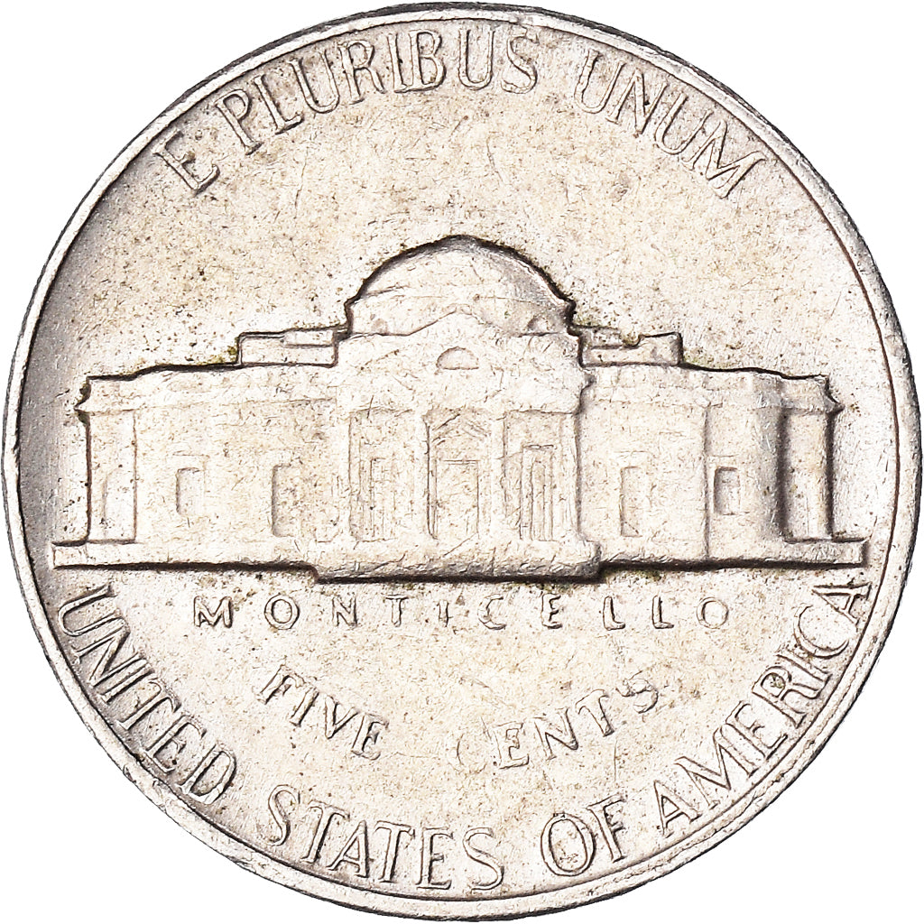 Coin, United States, 5 Cents, 1969
