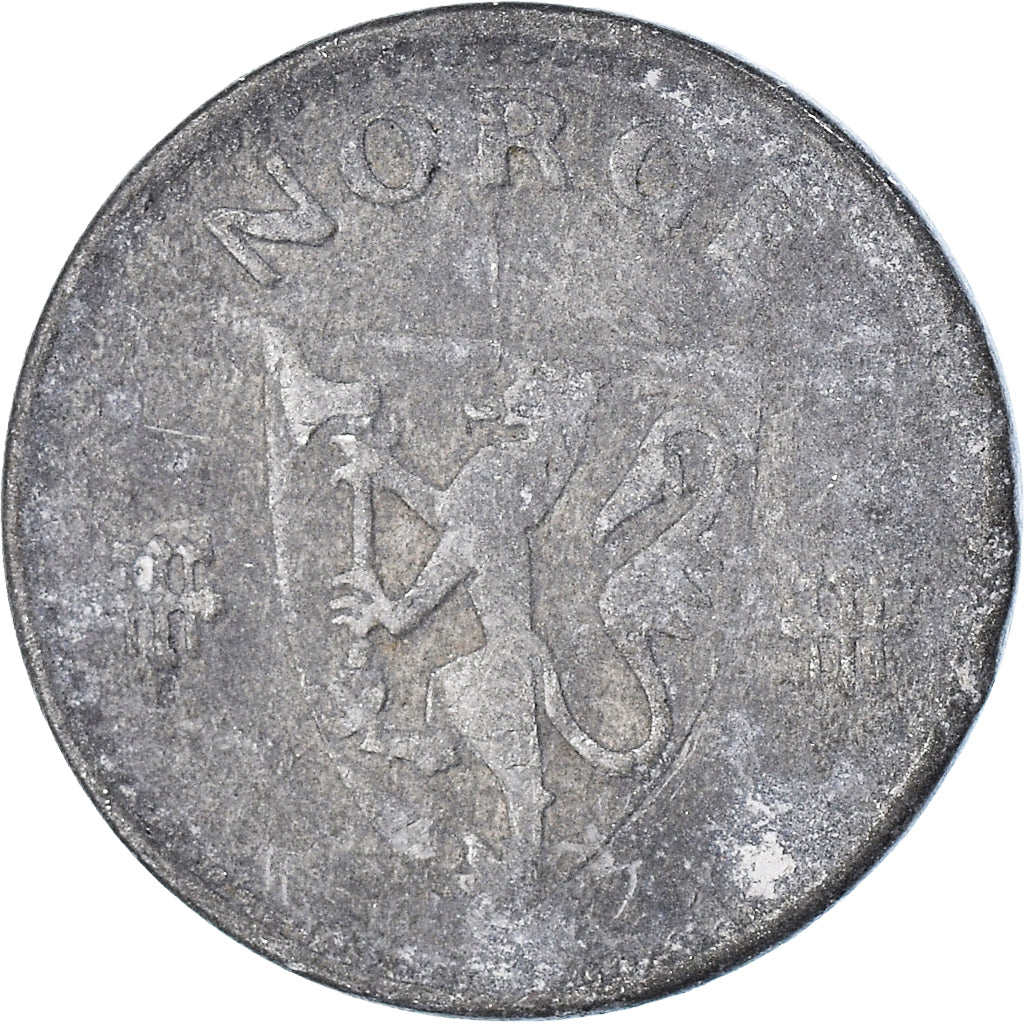 Coin, Norway, 50 Öre, 1942