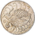 Coin, Singapore, 50 Cents, 1968