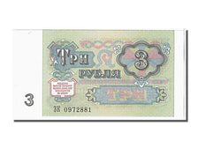 Billet, Russie, 3 Rubles, 1991, NEUF