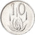 Moneda, Sudáfrica, 10 Cents, 1975