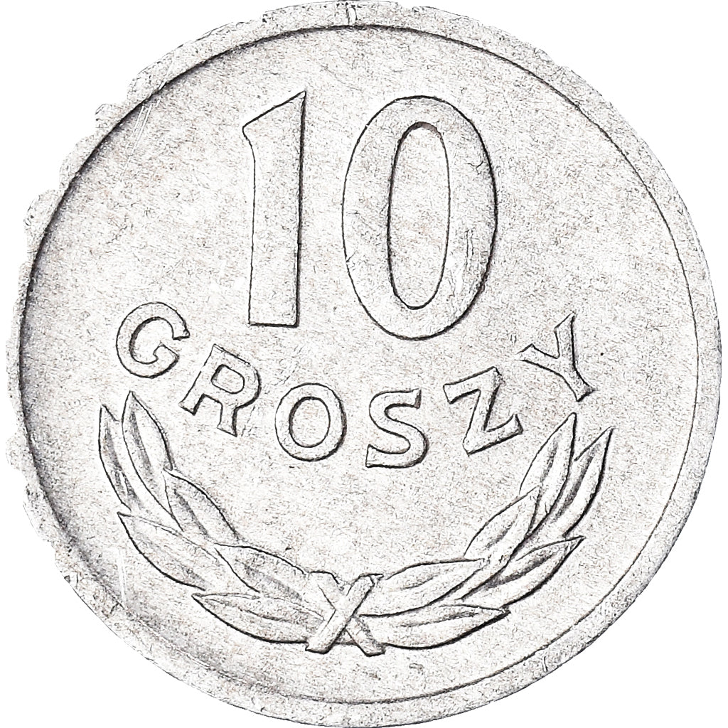 Münze, Polen, 10 Groszy, 1969