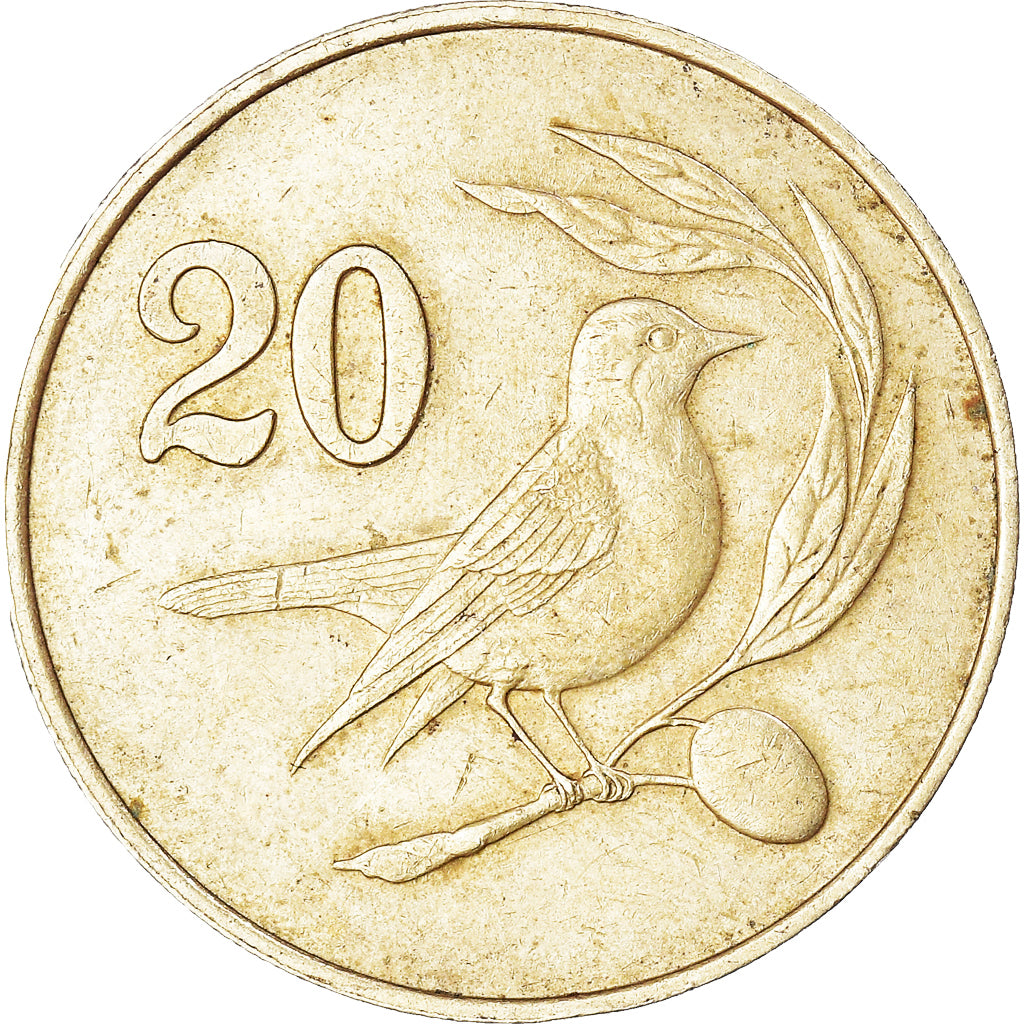 Münze, Zypern, 20 Cents, 1983