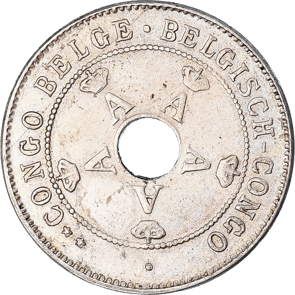 Moneda, Congo belga, 10 Centimes, 1911