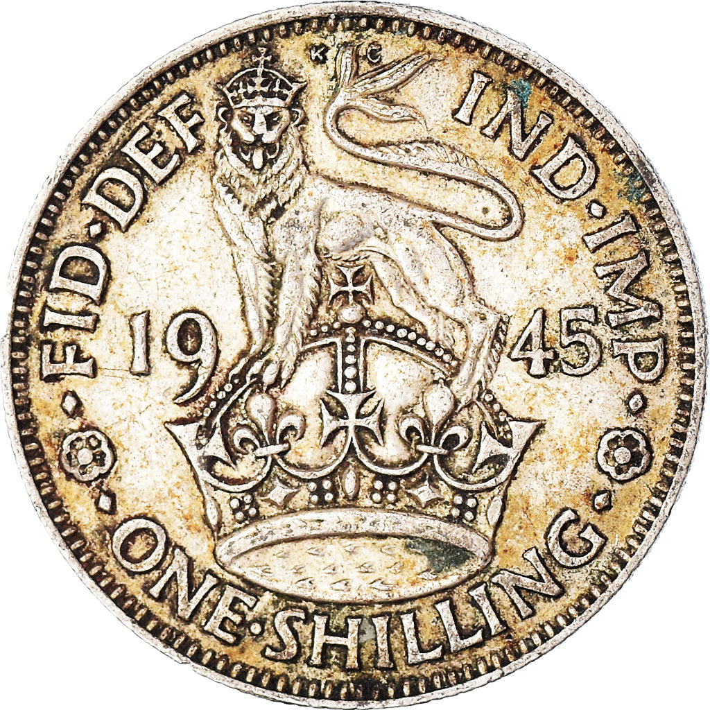 Moneta, Gran Bretagna, Shilling, 1945