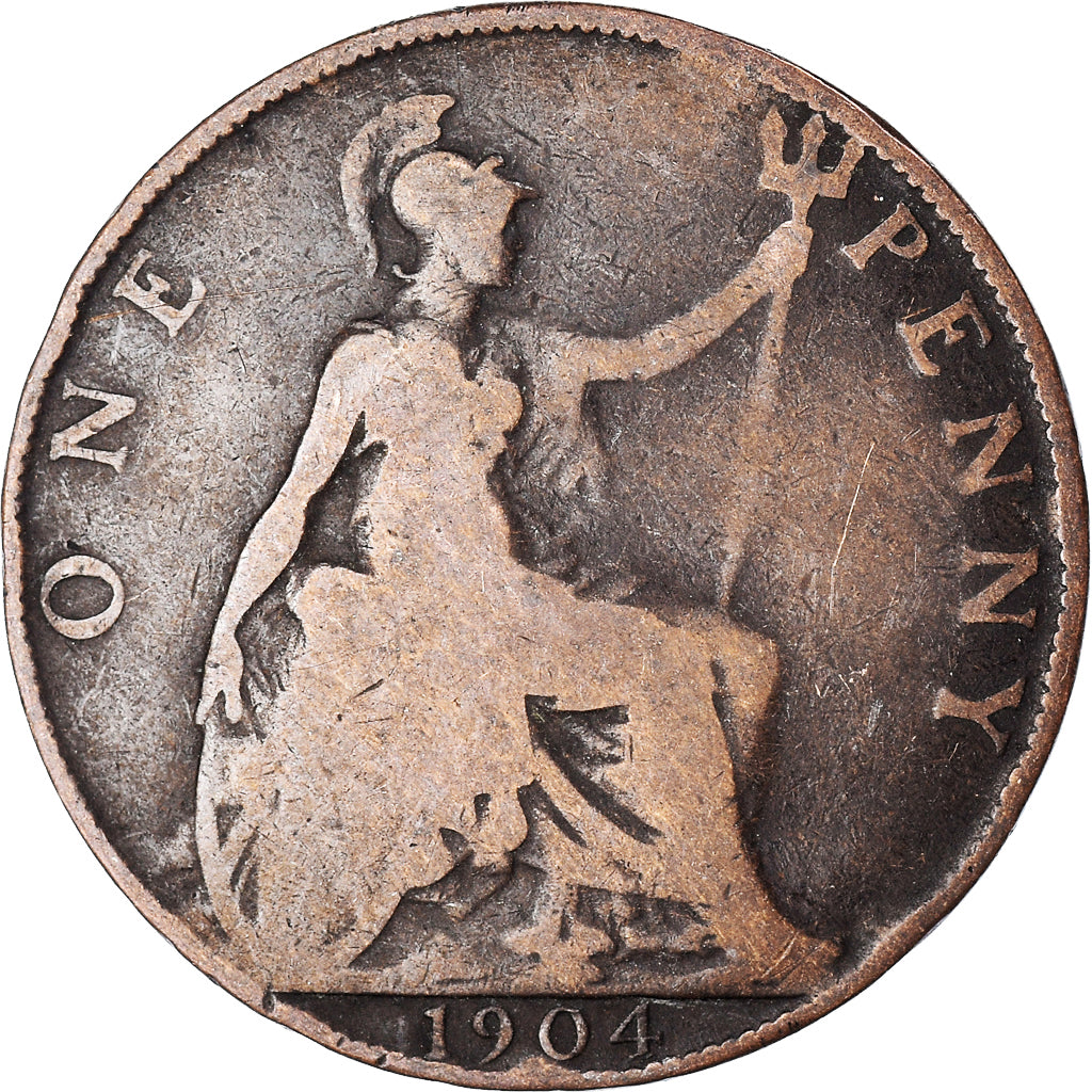 Coin, Great Britain, Penny, 1904