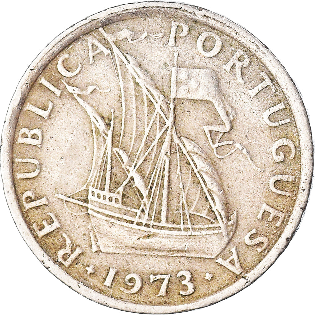 Moneta, Portugal, 2-1/2 Escudos, 1973