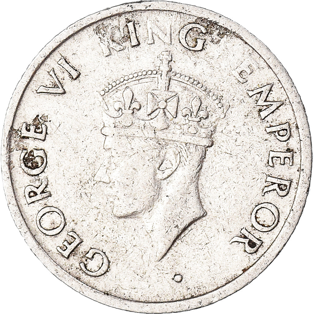 Monnaie, Inde britannique, 1/4 Rupee, 1946