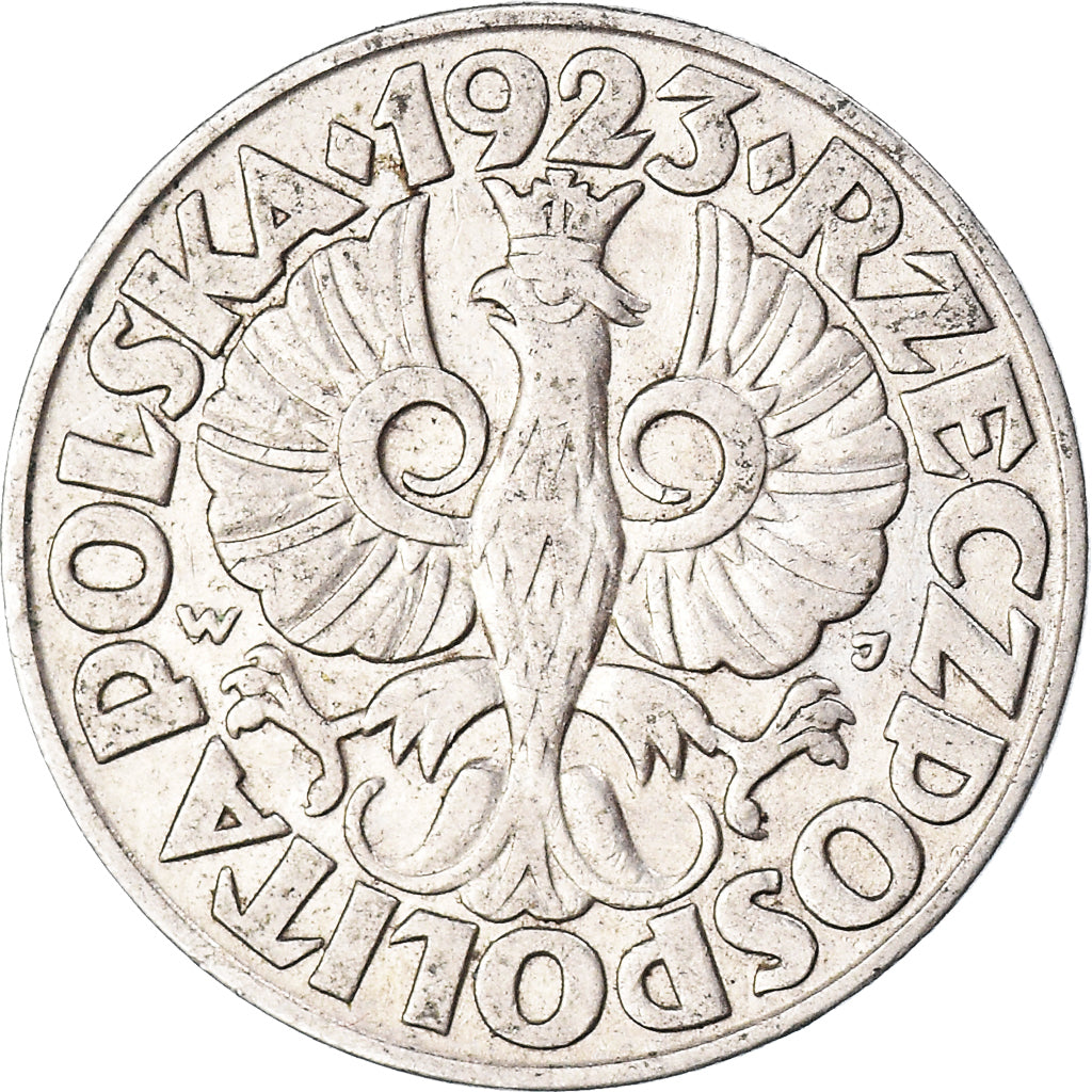 Monnaie, Pologne, 50 Groszy, 1923