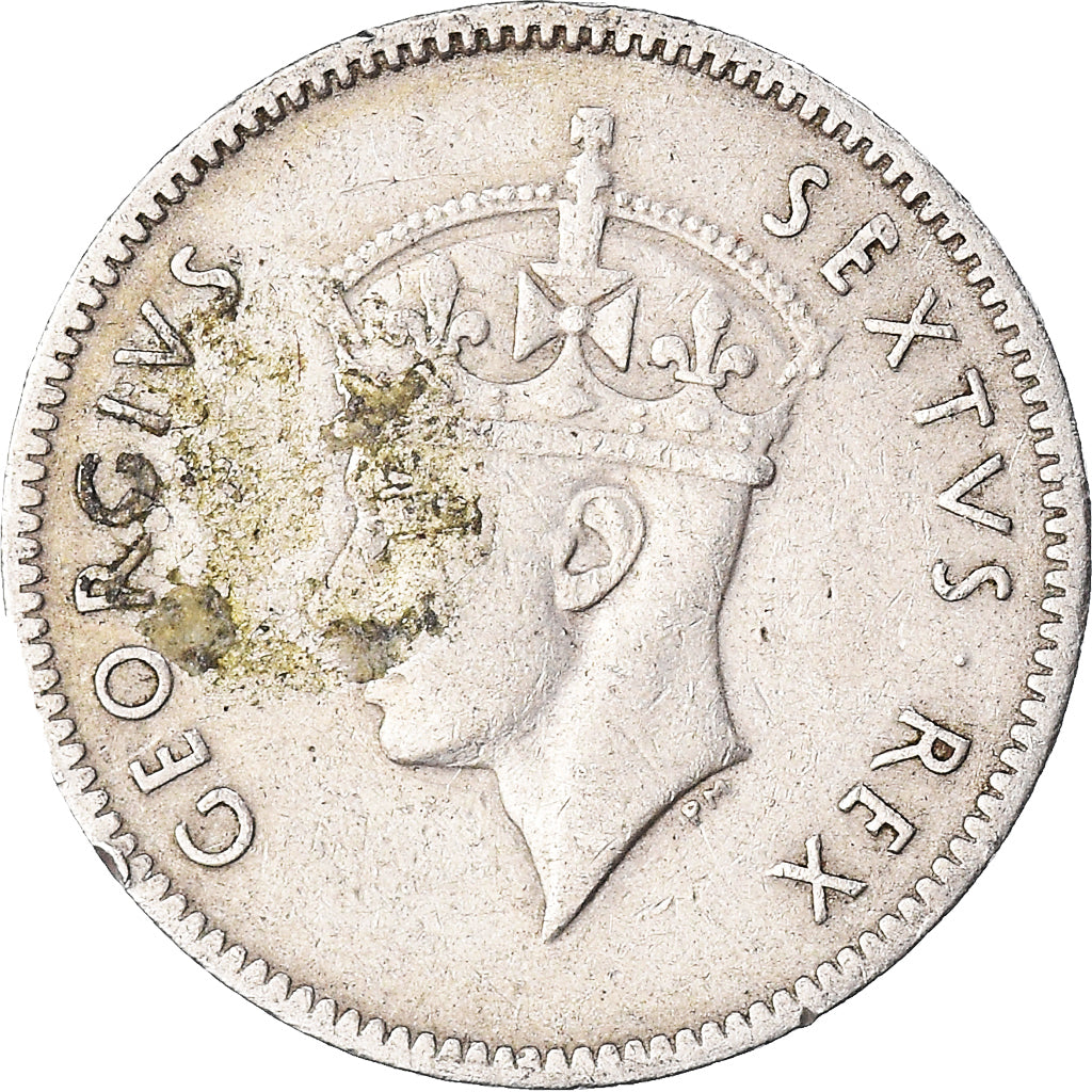 Coin, EAST AFRICA, 50 Cents, 1948