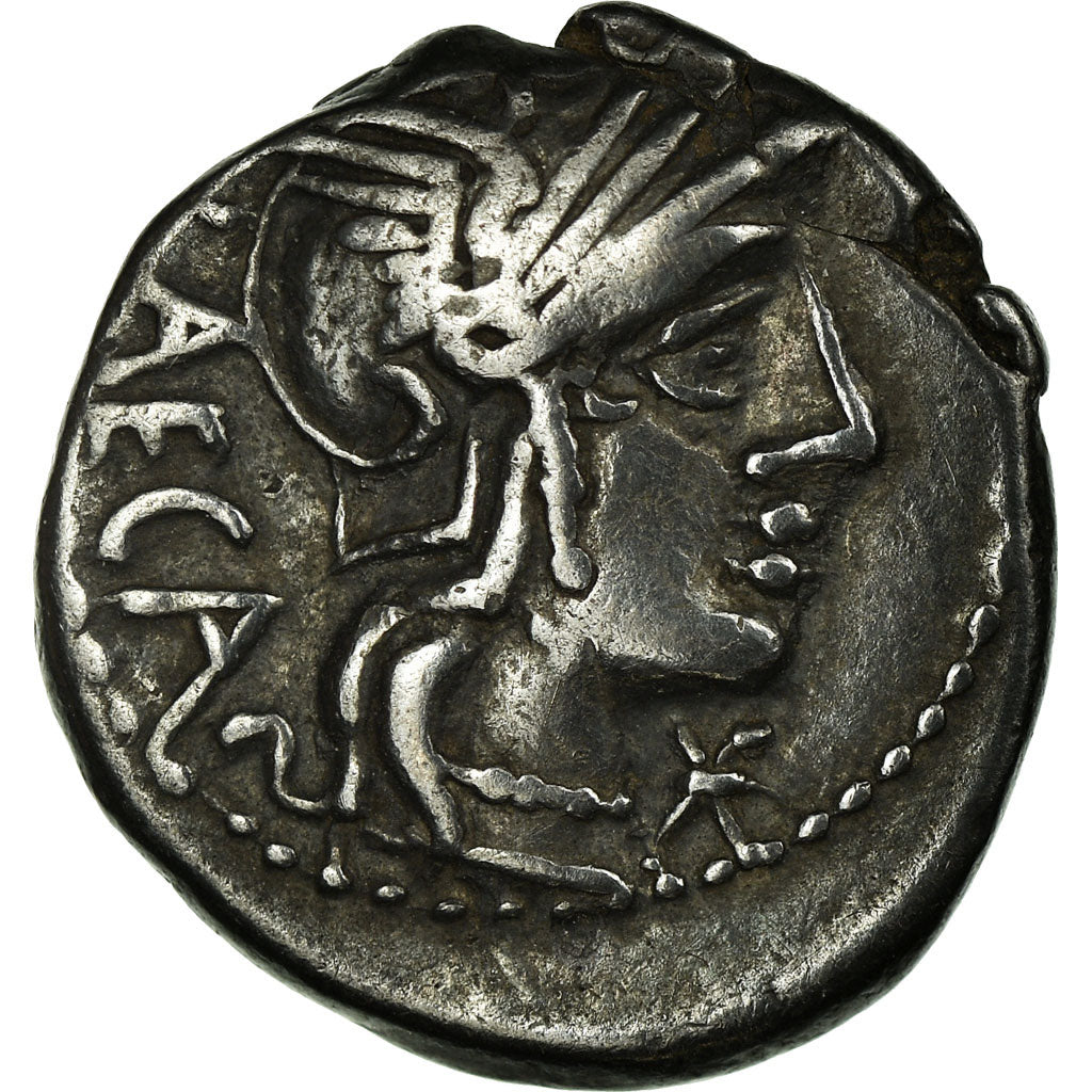 Coin, Porcia, Denarius, AU(50-53), Silver, Babelon:3